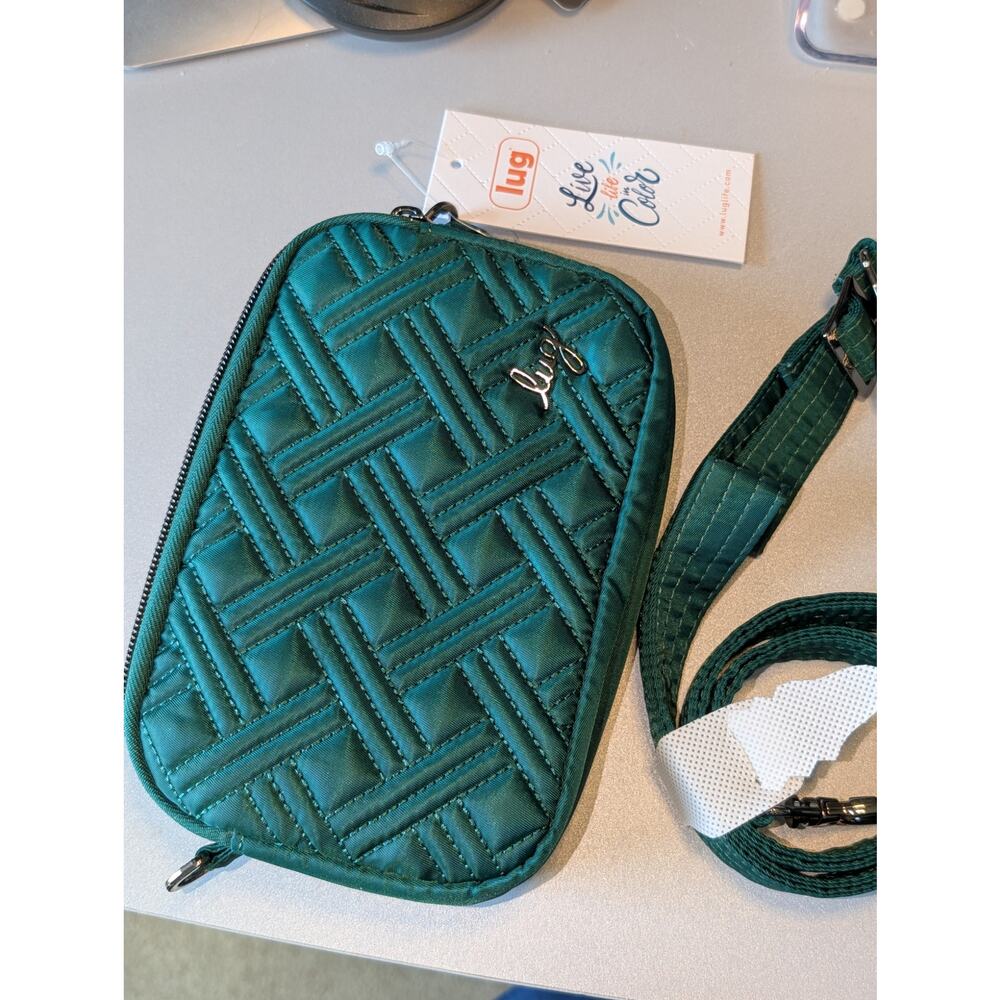 Lug Coupe Wickedly Green Crossbody Belt sling bag Travel Spring